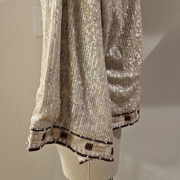 Johnny Was Sequin cropped Jacket - Picture 6 of 15